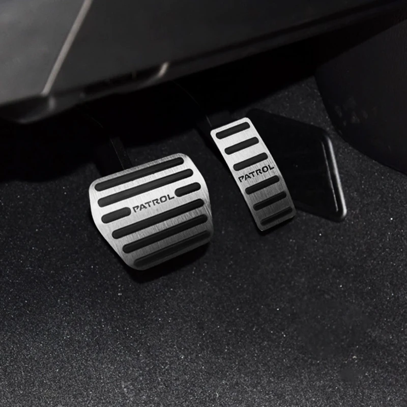 Чехол педали тормоза акселератора для Nissan патруль Y62 2010- 2016 2017 2018 2019 2020 2021