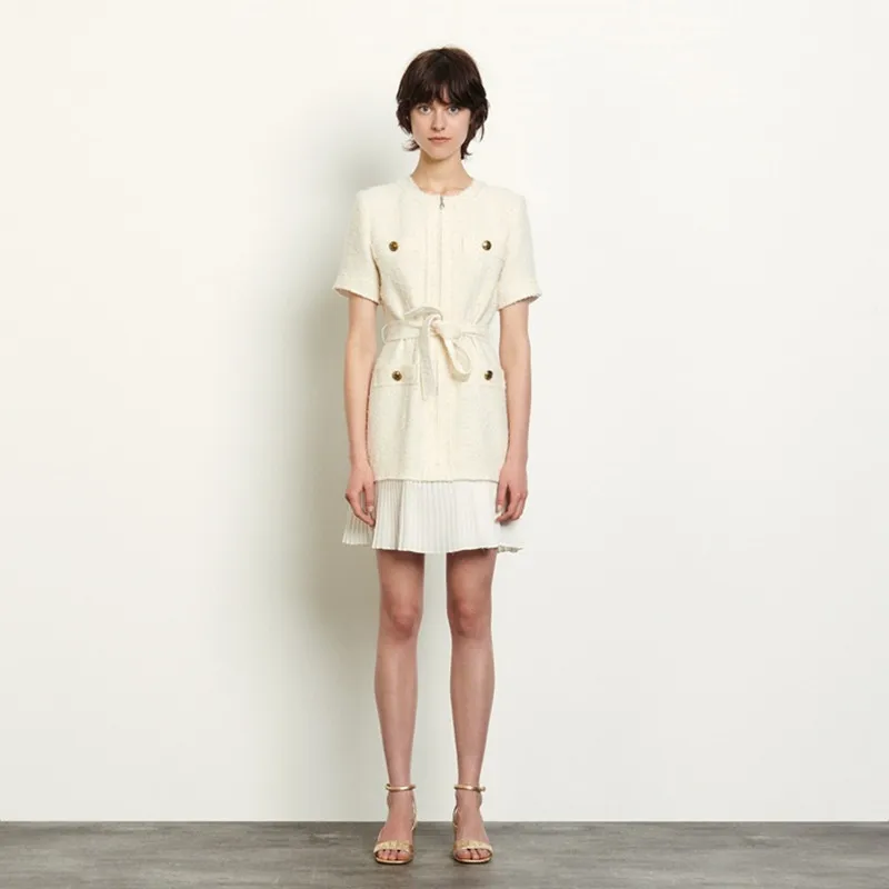 Модные женские платья новинка платье Sandro для женщин весна-осень женское