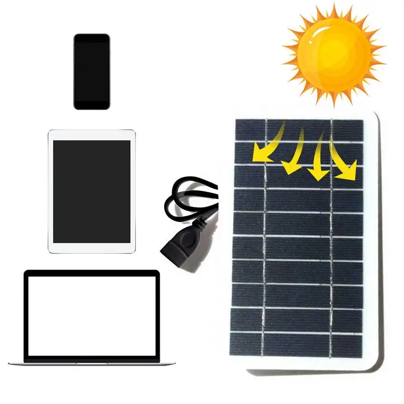 

2w 5v Solar Panel Outdoor Usb Portable Mini Solar Charger Panel Climbing Fast Travel Charger Phone Diy Solar Charger