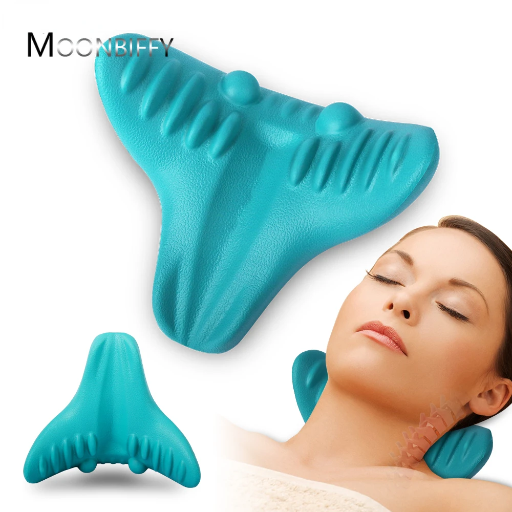 

Ортопедическая подушка-массажер для шеи и плеч