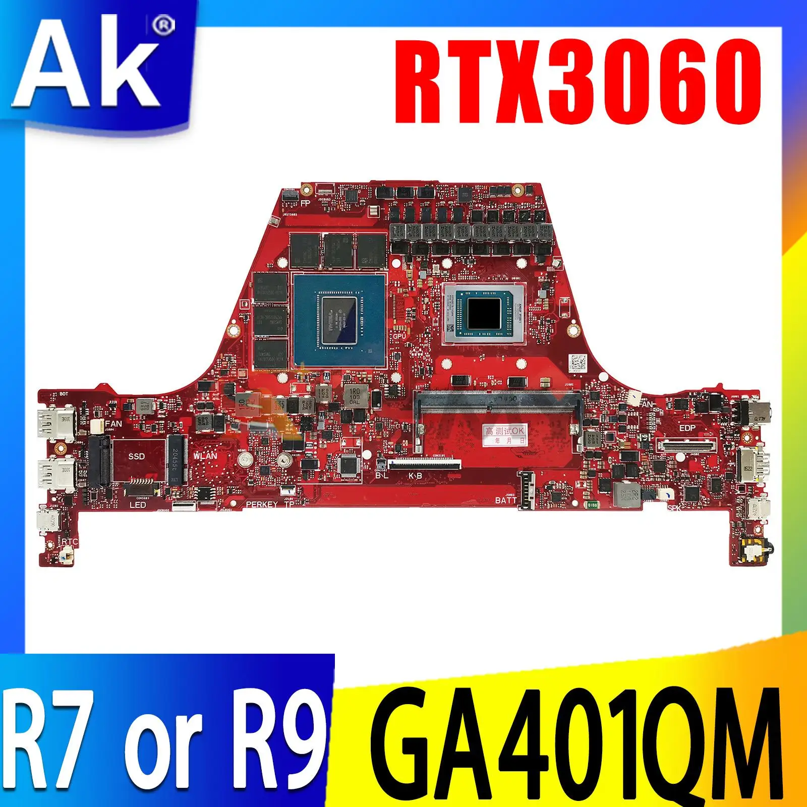 

Материнская плата GA401QM для ноутбука ASUS ROG Zephyrus G14 GA401QM-HZ160T GA401Q
