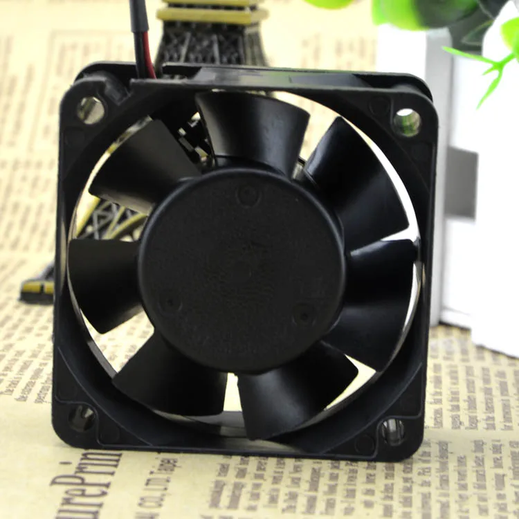 

ORIGINAL 2410ML-05W-B10 6025 6CM 24 V 0.08A TWO WIRE DOUBLE BALL FAN
