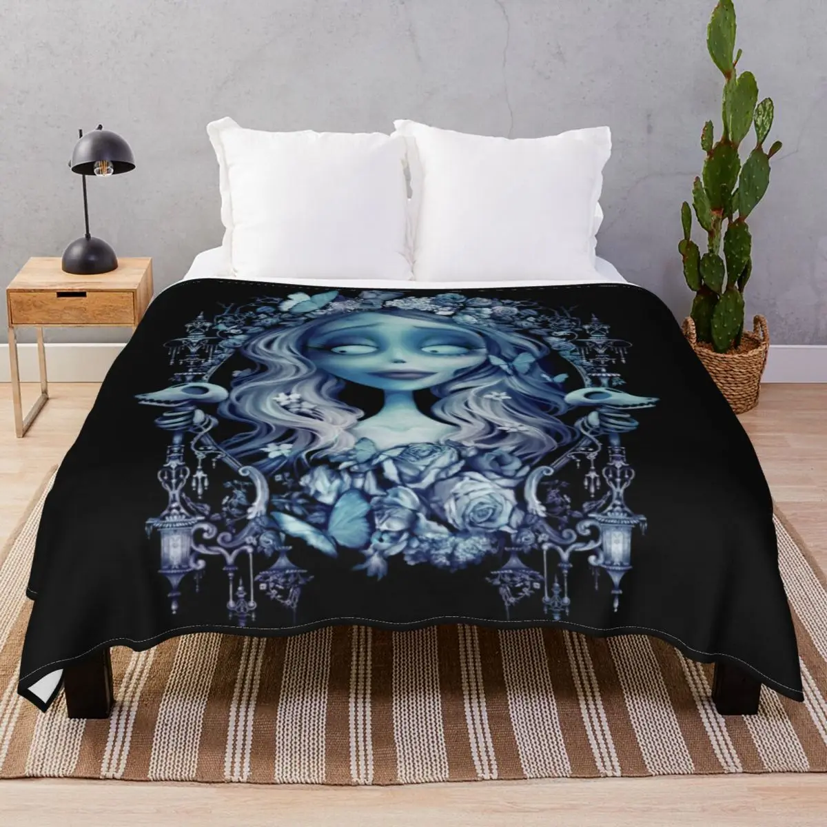 Wedding In The Night Blankets Flannel Winter Multifunction Throw Blanket for Bed Sofa Travel Cinema