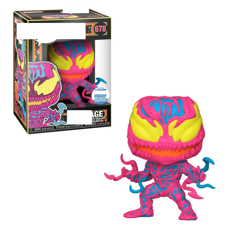 Экшн-фигурка поп Веном Диснея мини-фигурка карниджа куклы Коллекционная модель