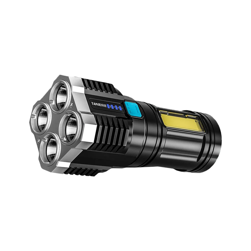 

1 шт., портативный фонарик с USB-зарядкой