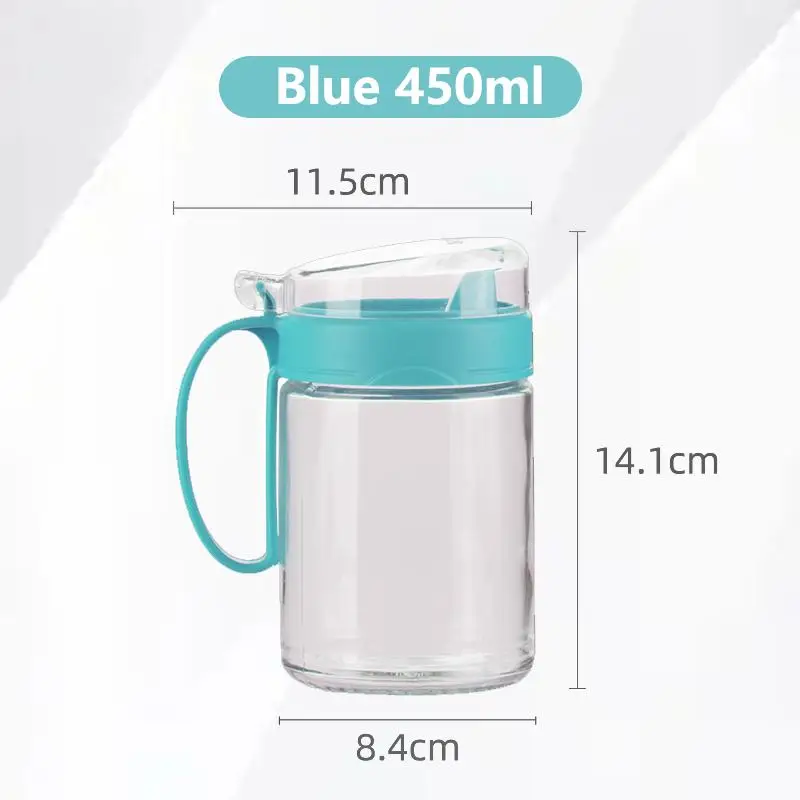 

Premium Glass Oiler, Soy Sauce Bottle, Vinegar Bottle, and Spice Jar Set - Must-Have Kitchen Accessories for Flavorful Delights