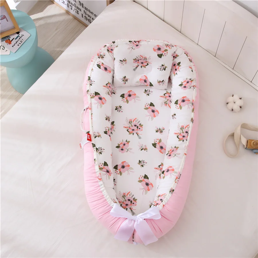 

Складная детская кроватка для путешествий, портативная детская кроватка, колыбель для новорожденных, детская люлька