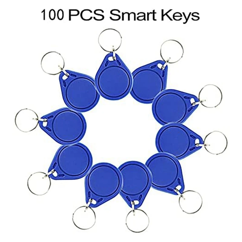 100 шт. перезаписываемые RFID-карты Mi-Fare 1K S50