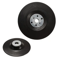 125mm 5 inch abs plastic backing grinding pad m14 thread back pad for angle grinder sanding sander polishing machine tool