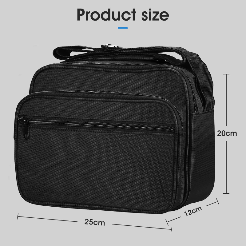 FTTTH Fiber Optic Cold Tool Kit Carring Bags Power Meter Red Pen Fiber Cleaver Tool Bag Kit 25*12*20CM