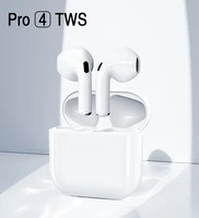 mini pro 4 tws air buds bluetooth earphone wireless headset with microphone sport gamer earpluds for apple xiaomi samsung earbud