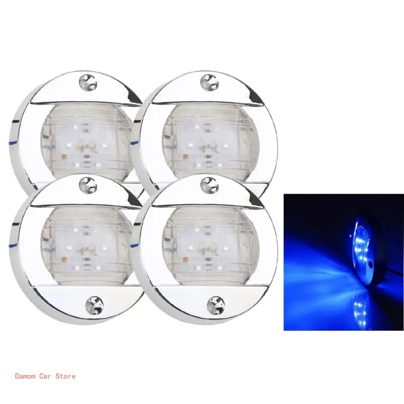 

Navigation Boat-Light LED 12V For Kayak Yacht Stern Signal Marine Lights 4x