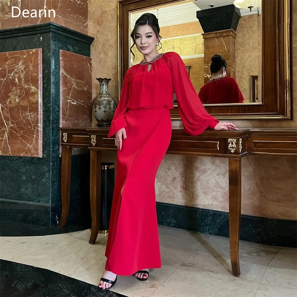 Вечернее платье по индивидуальному заказу дериан овальный вырез русалка юбки