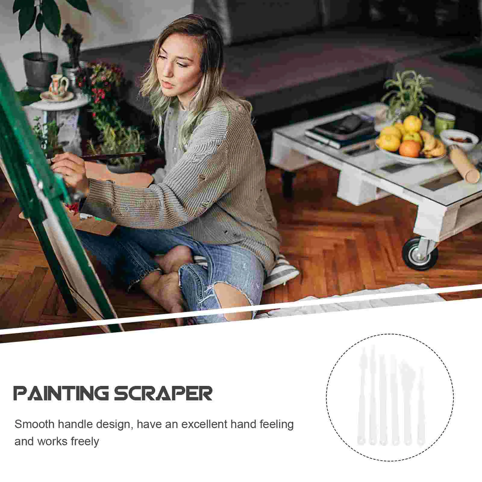 30 шт. шпатель для краски художника мастихин скребок смешивания инструмент