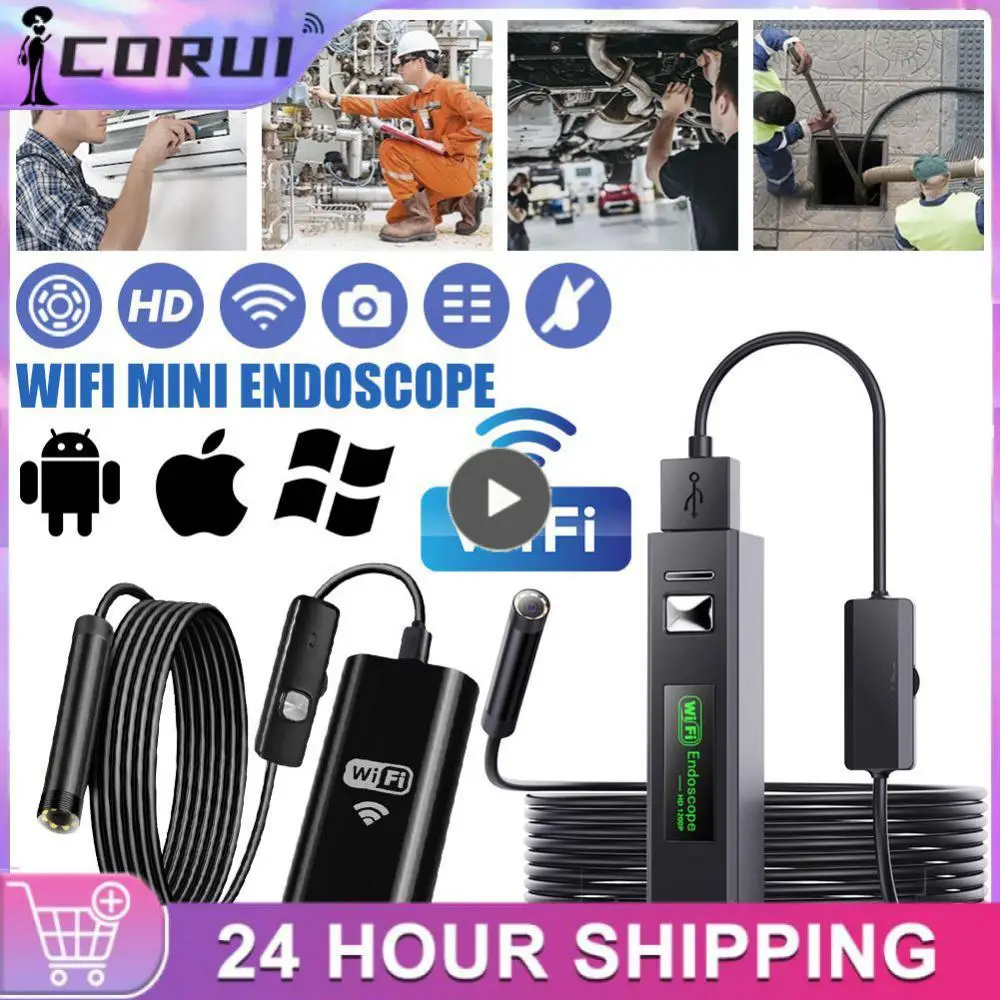 

Usb Endoscope Car Inspection Hd Endoscope Mini Camera Camera Endoscope Waterproof For Samsung Type-c Borescope 1200p Micro Led