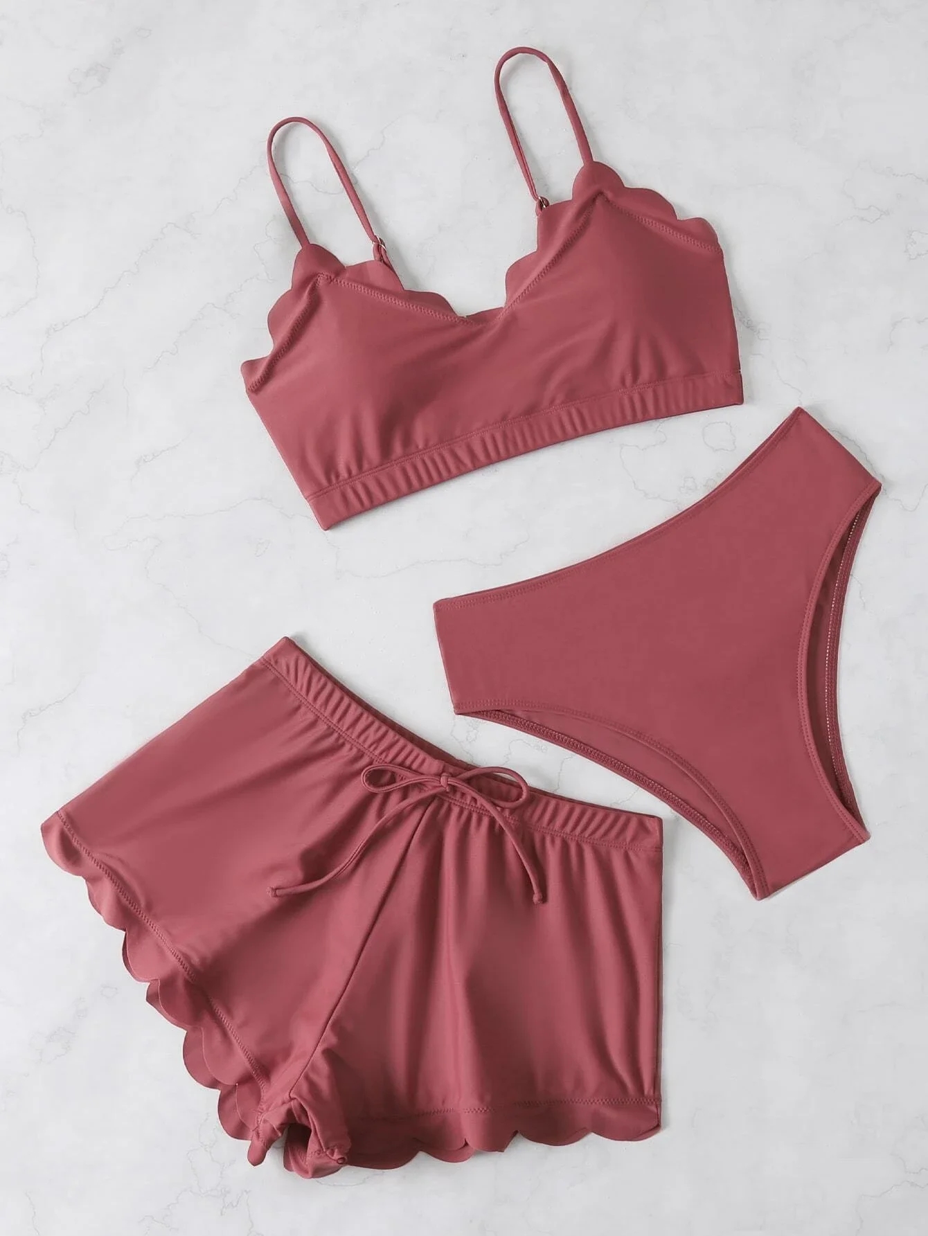 

3 шт., купальный костюм и шорты для плавания