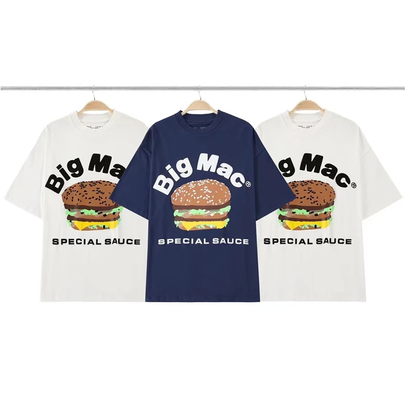 

Kaus Gambar слой гамбургера CPFM футболка с коротким рукавом