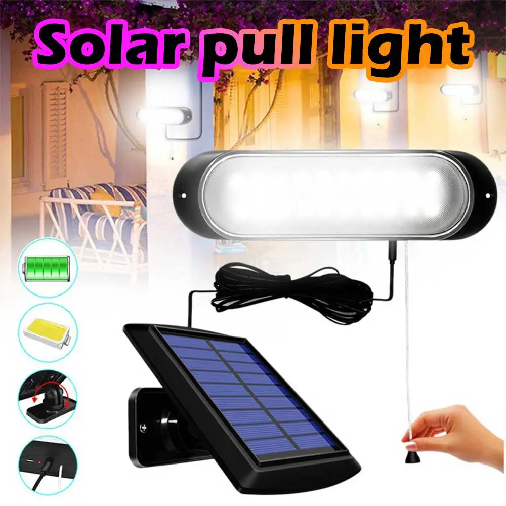 

20LED Solar Light Outdoor Waterproof Chandeliers Garden Floodlight Balcony Wall Lamp for Home Courtyard Path Stairs Lighting