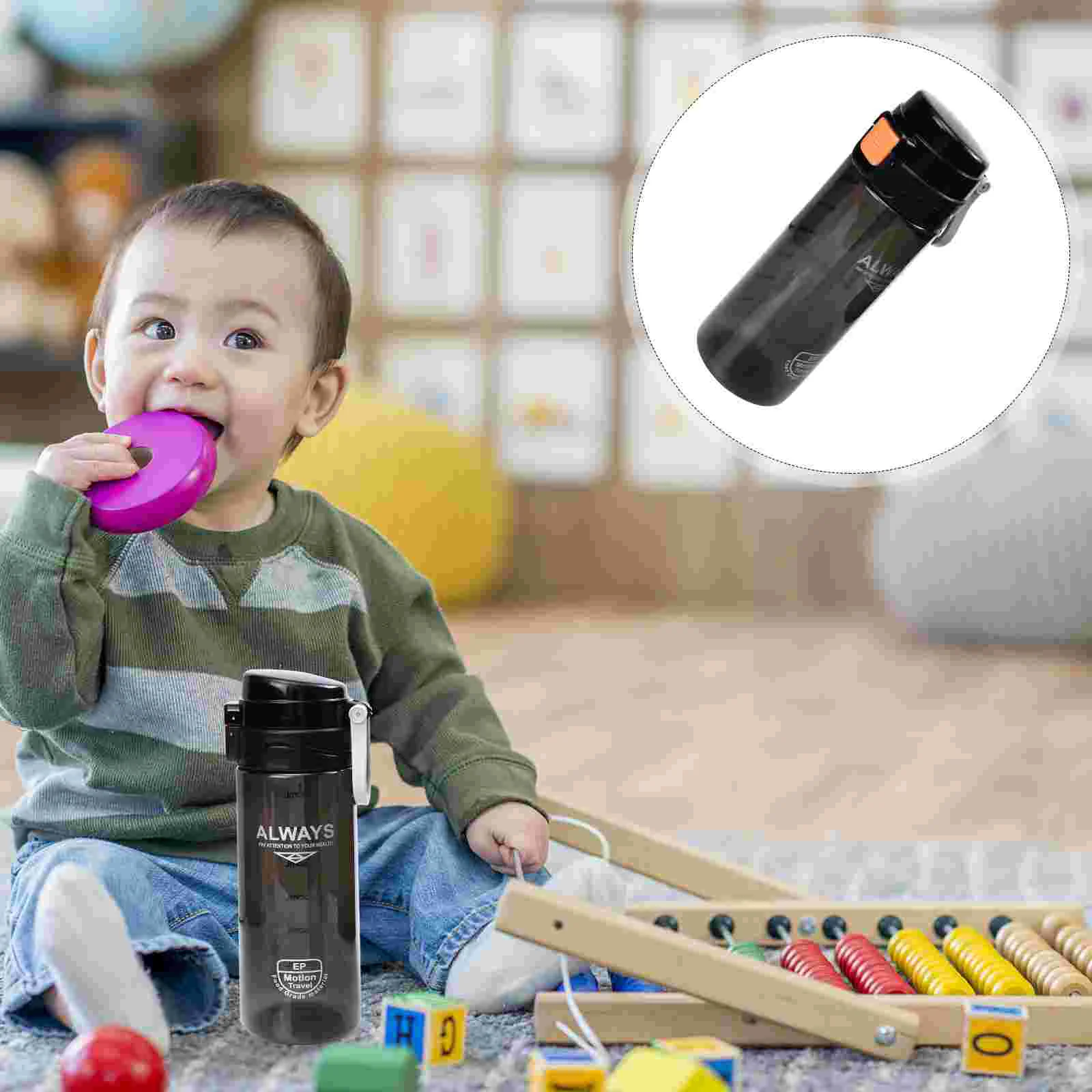 

Water Bottle Cup Sports Kids Outdoor Portable Jug Fitness Decorative Drinking Glasses Beverage Tumbler Bottles Water bottles