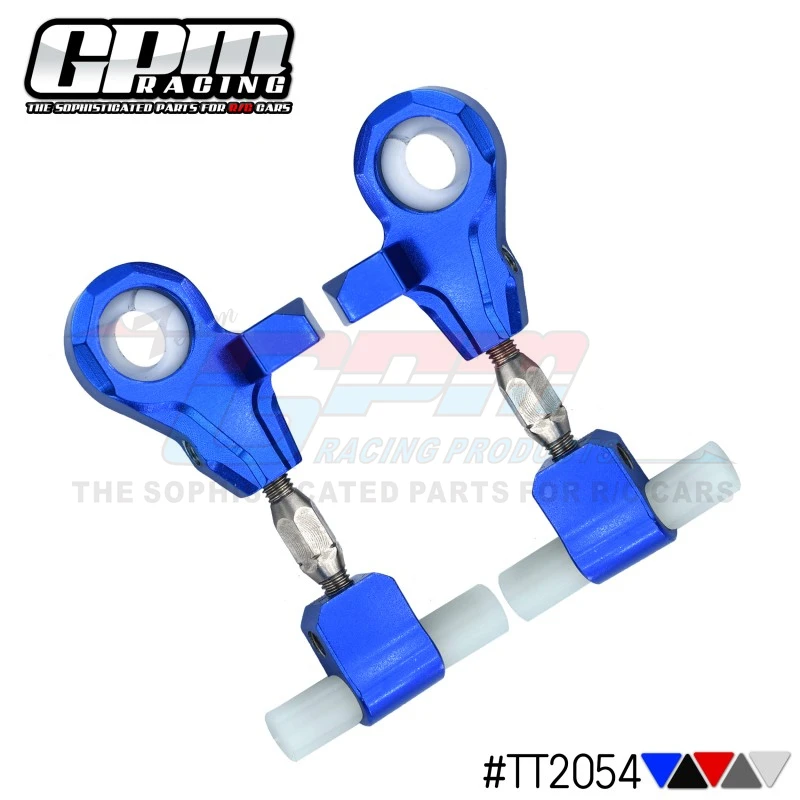 TAMIYA TT02/TT02T OP обновленная металлическая часть Регулируемый передний верхний рокер