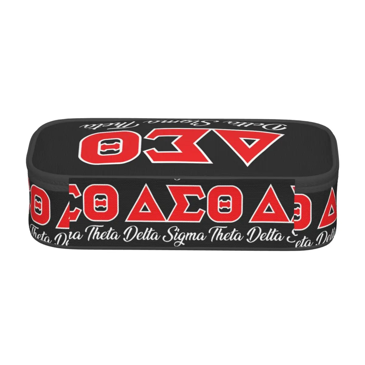 Фото Пеналы для студентов Delta Sigma Theta Sorority Paraphernalia 1913, вместительные пеналы-косметички, органайзеры для ручек №3