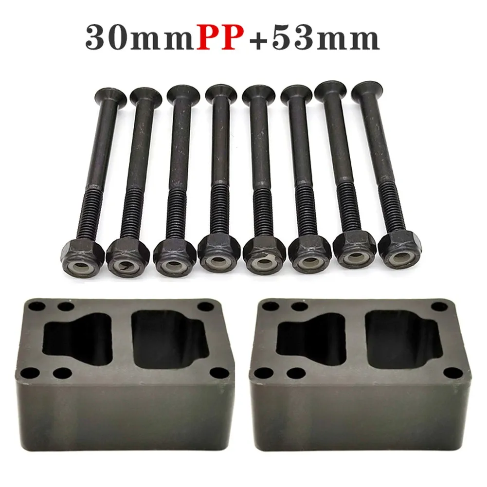 

Scooter Gasket 30 Mm Rubber Gasket Riser Gasket + 53 Mm Bolt Thickened Shock-absorbing Gasket Combination