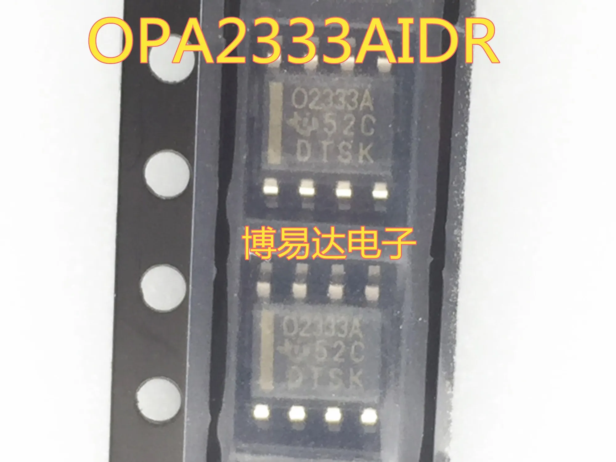 

10PCS/LOT OPA2333AIDR O2333A 02333A OPA2333AID OPA2333AIDGKR SOP8