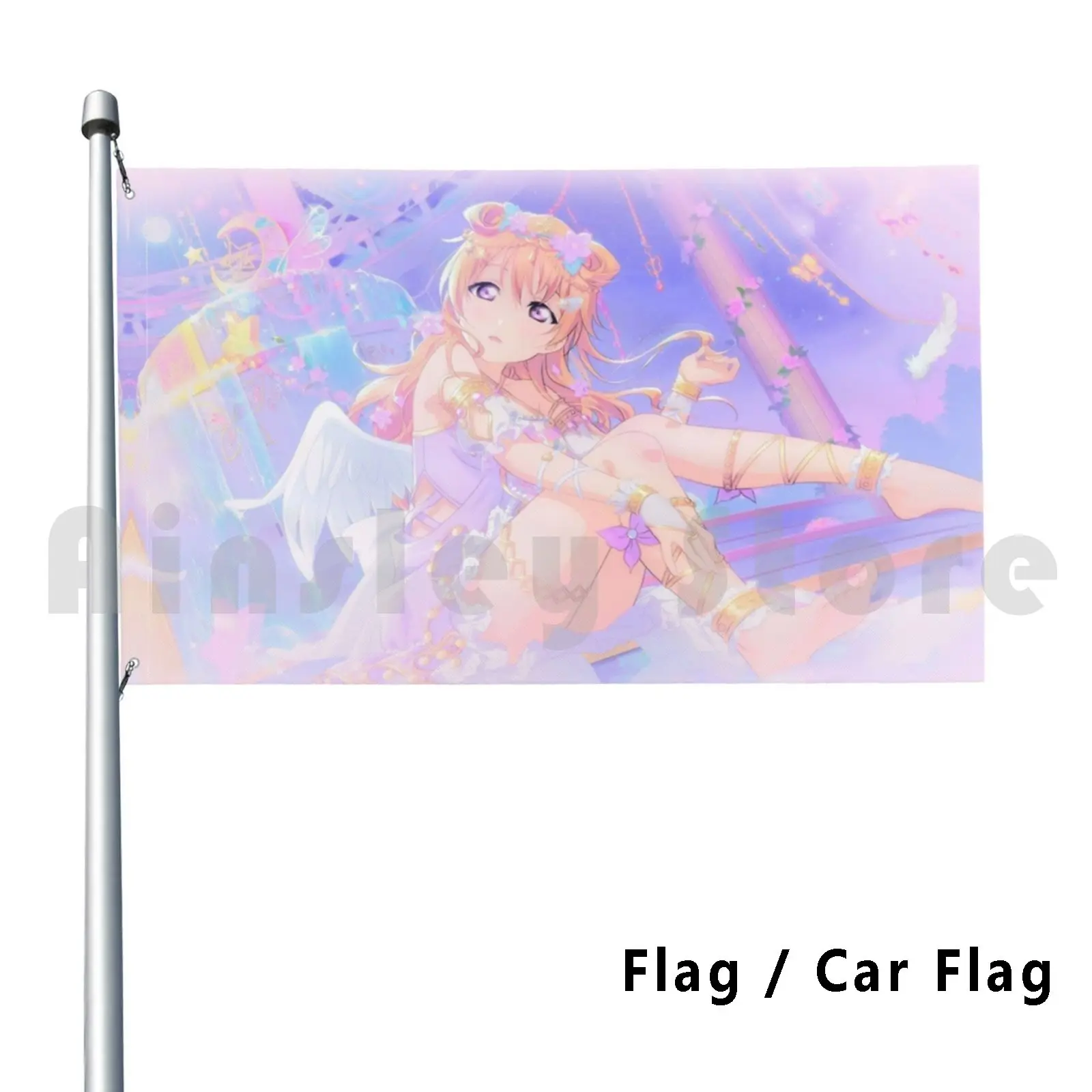

Konoe Kanata    *     Flag Car Flag Printing Custom Love Live Konoe Kanata Perfect Dream Project Llsif Love