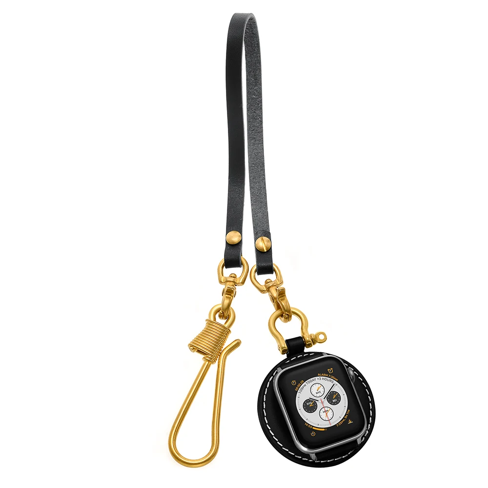 Latest Leather Strap for Apple Watch Band 7 6 5 SE 4 3 Generation Retro Chic Pocket for Series Iwatch 45mm 44mm 42mm 41mm 40mm