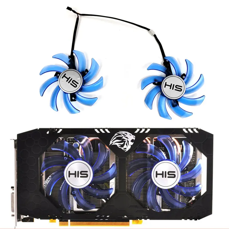 Совершенно новый вентилятор графического процессора FDC 10U12S9-C 85 мм 4 контакта для