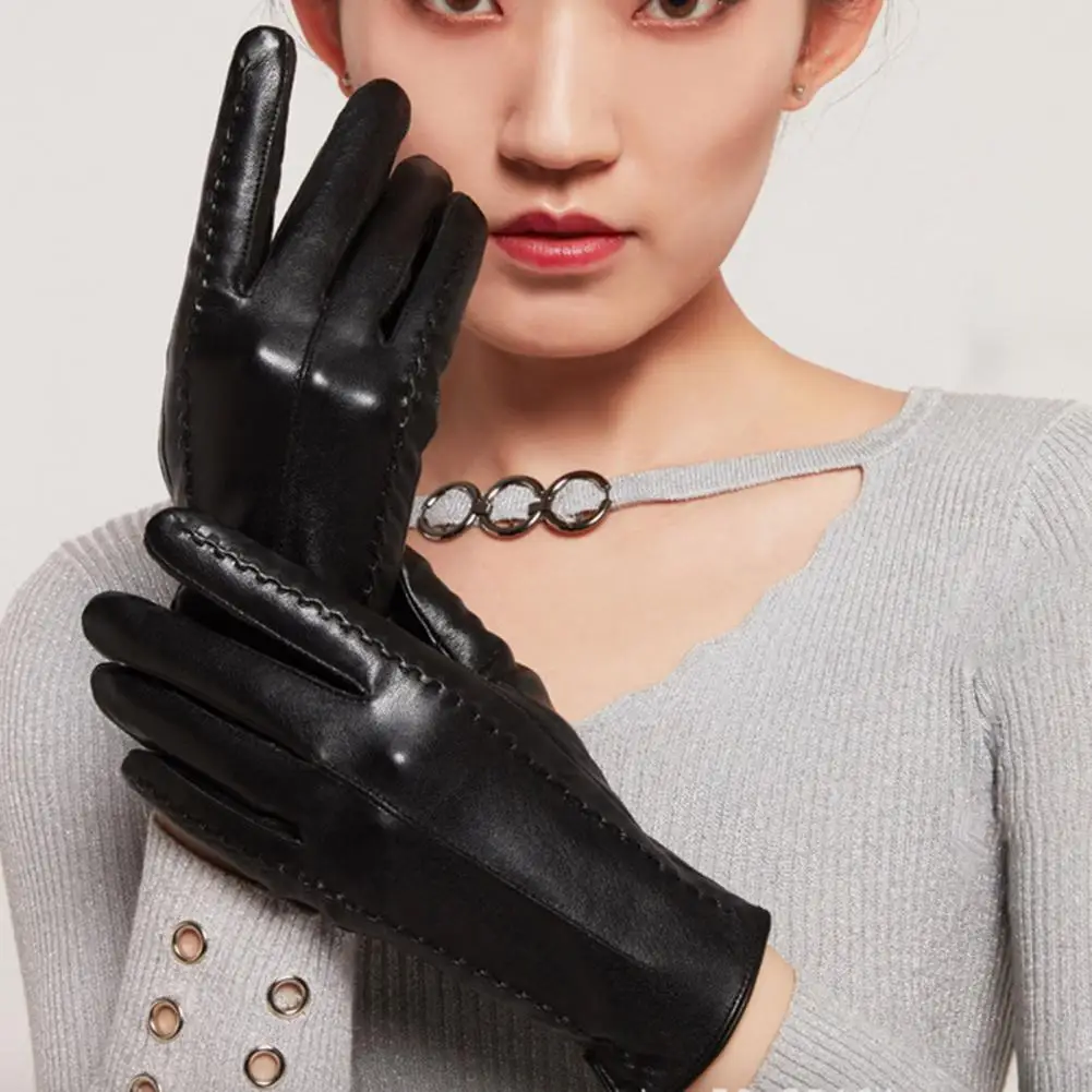 

1 Pair Cycling Gloves Protective Thickened Elastic Wrist for Home Motorcycle Gloves Motorcycle Gloves