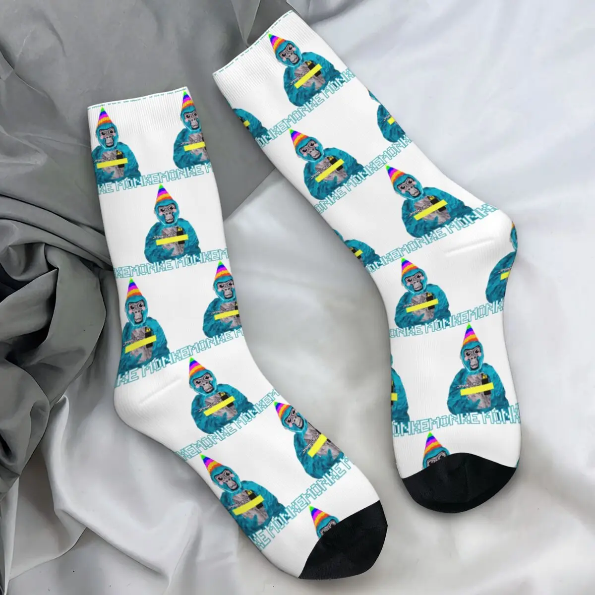 Gorilla Tag JMANCURLY Monke VR геймерские носки осенние чулки модные мужские мягкие дышащие