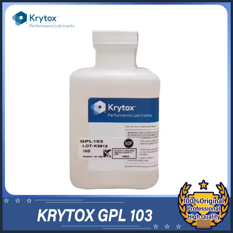 Krytox GPL 103 1 кг маслостойная смазка Perfluoropolyether нетоксичная высокая