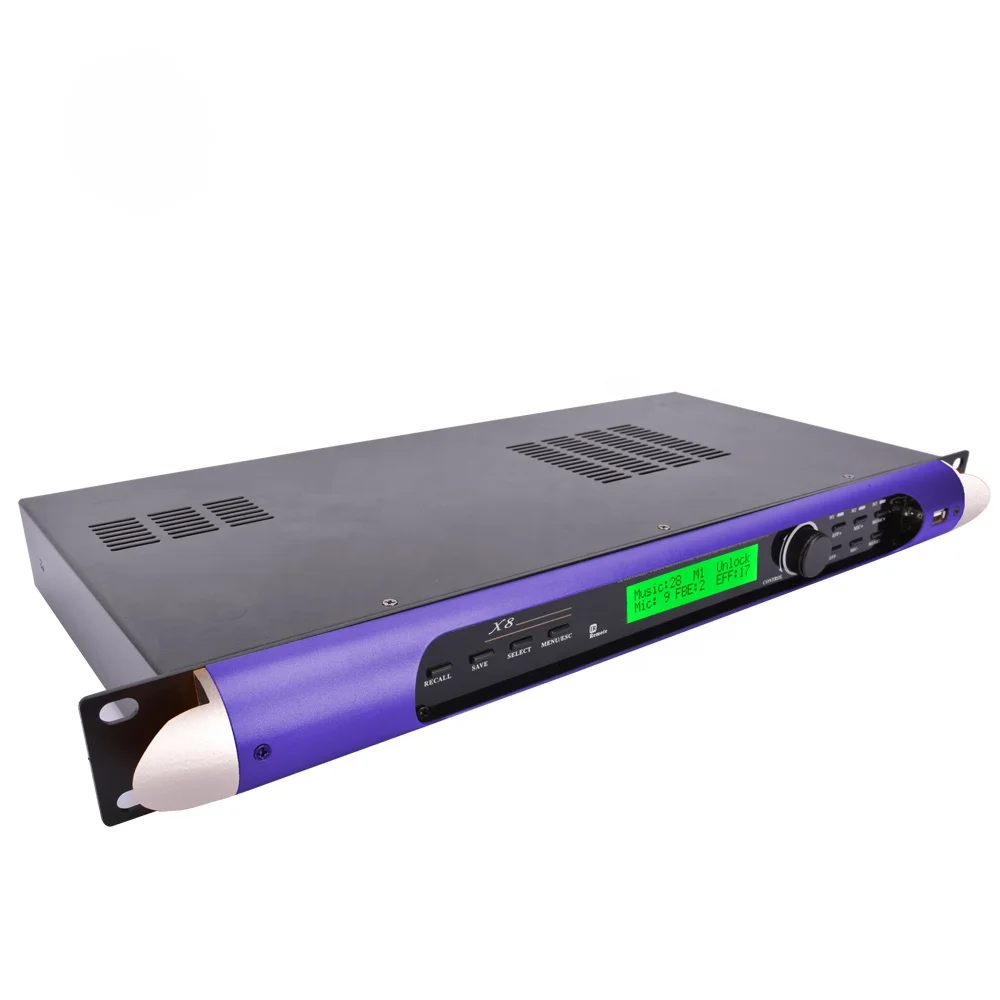 

Hot-selling dsp professional karaoke X8 digital audio processor