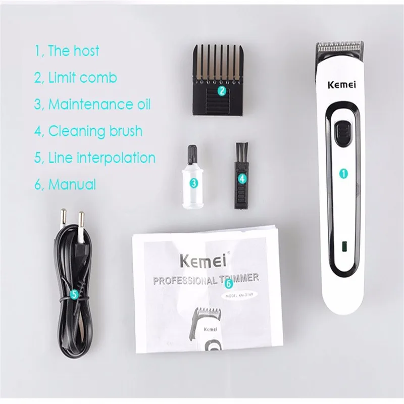 Мини-электрический детский триммер для волос машинка стрижки младенцев