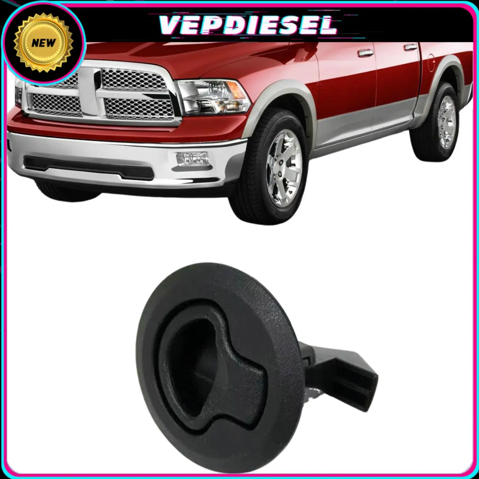 

1 шт. защелка для хранения под заднем сиденьем грузовика в сборе 68059730 AB на 2010-2012 годы DODGE RAM 1500 2500 3500 с аксессуарами для экипажа