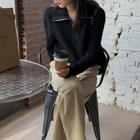 Neploe акрил спандекс пуловер женский