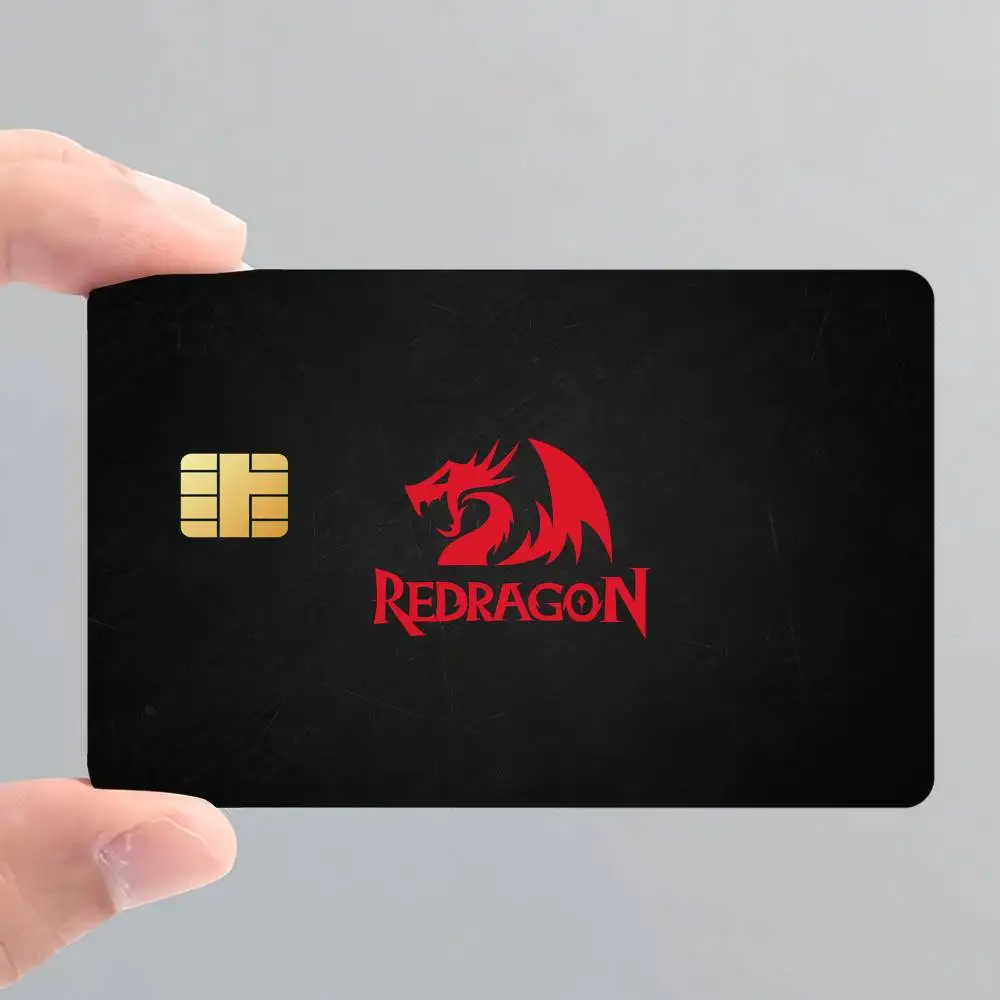 Фото Модная наклейка-пленка R-Redragon для банковских карт, проездных билетов, кредитных и дебетовых карт, водонепроницаемая. №5