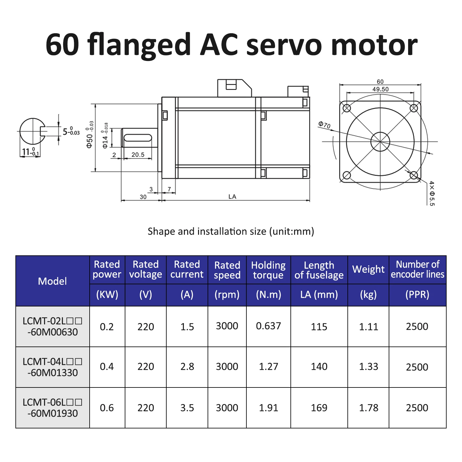 Lichuan A4 220 В 1 5/2 8/3 5 А 200/400/600 Вт Комплект контроллера серводвигателя переменного