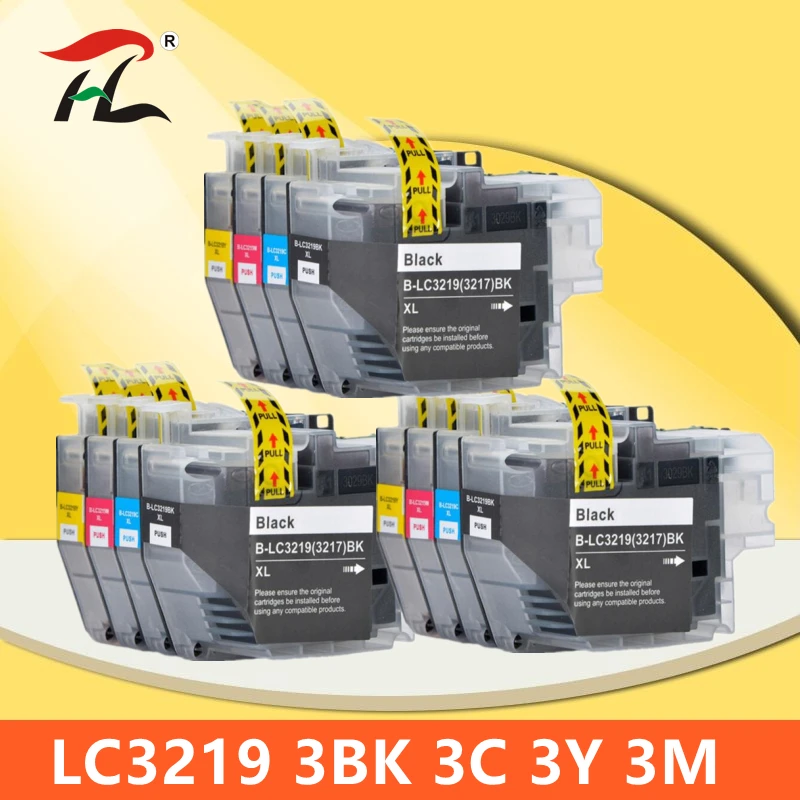 

Compatible LC3219 LC3219XL 3219xl Ink Cartridge For Brother MFC-J5330DW J5335DW J5730DW J5930DW J6530DW J6935DW Printer lc3217
