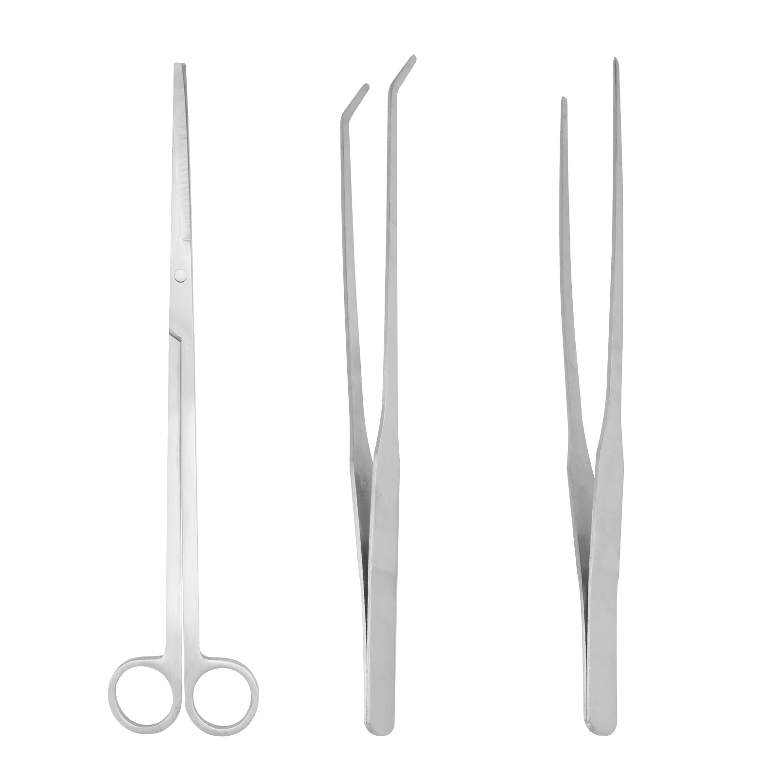 

Tweezers Scissors Aquarium Glass Cleaner Fish Tank Cleaner Glass Scraper Triple Aquatic Tools Fish Tank Scraper