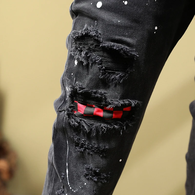 Рисунок 6 - Джинсы мужские Стрейчевые в стиле ретро