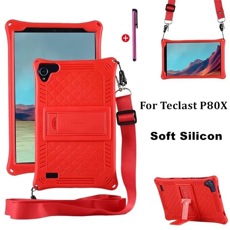 

Case for Teclast P80X 8.0 inch Tablet Case Fashion Silicon Back shell cover for Teclast P80H P80X P80 Stand Protect Shell