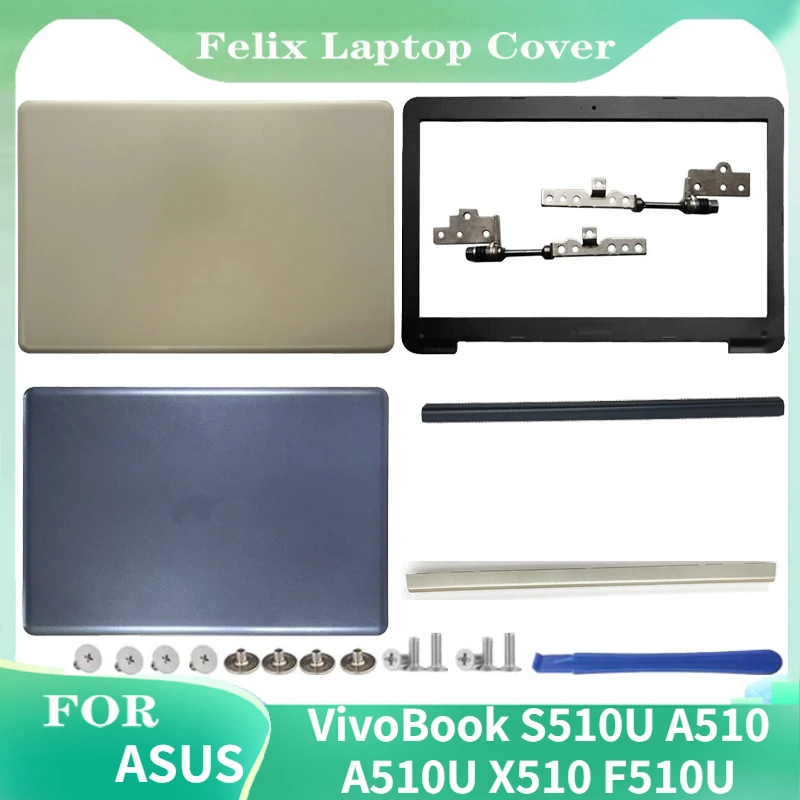 Новинка внешняя деталь для ноутбука ASUS VivoBook S510U A510 A510U X510 F510U задняя крышка