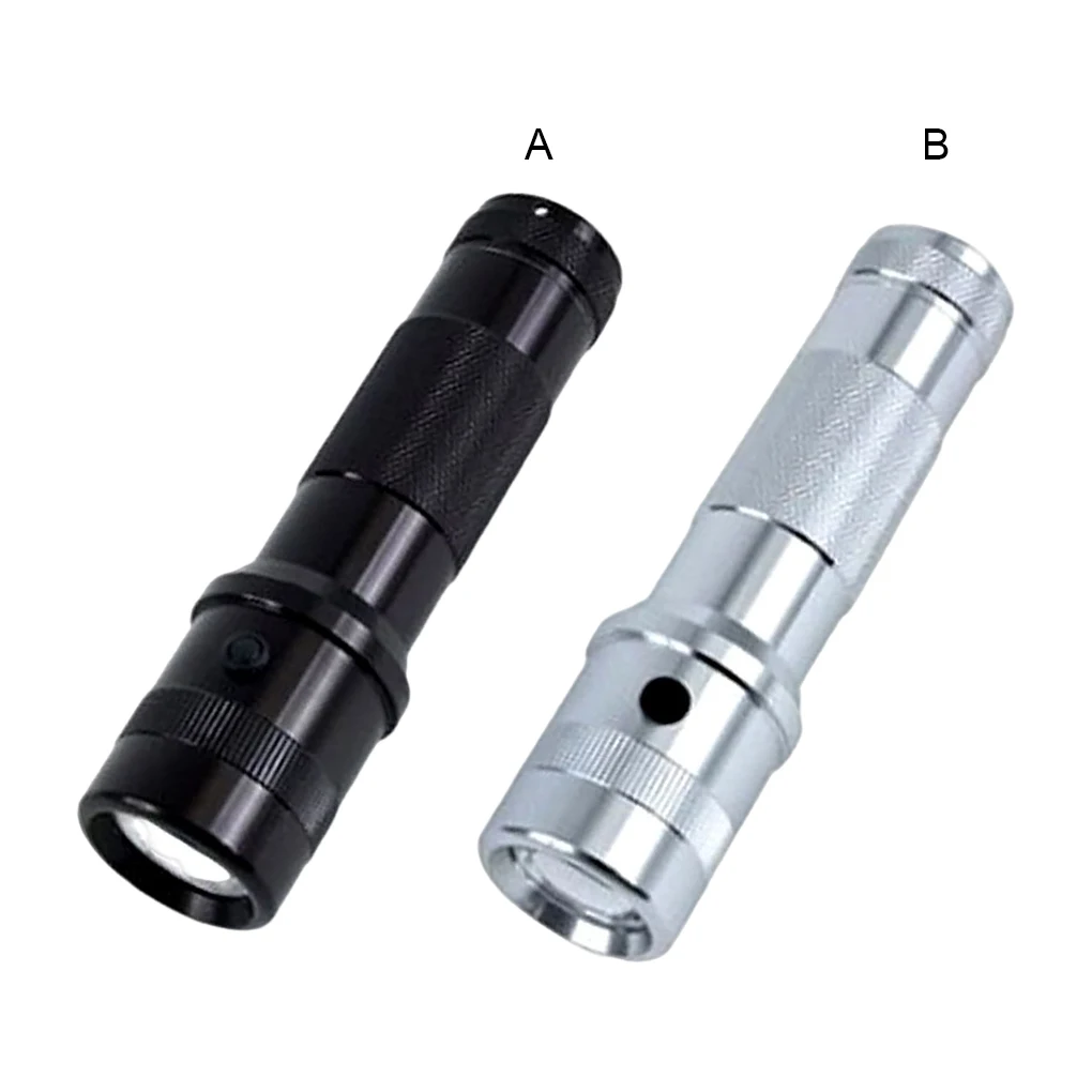 

Flashlight Color Changing Adjustable Cordless Torch Portable Outdoor Indoor Lantern Camping Aluminum Alloy Light Lamp Black