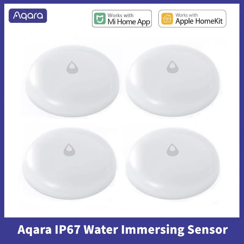 

Aqara Water Immersing Sensor Zigbee Flood Water Leak Detector Alarm Security Soaking Sensor IP67 Waterproof For Mi Home Homekit