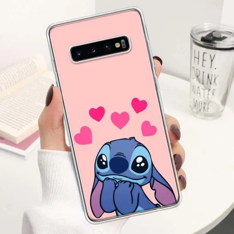 Мультяшный милый чехол S-Stitch для телефона Samsung Galaxy Note 20 Ultra 10 Plus 9 8 M12 M21 M30S M31 M32 M51 M52 J4