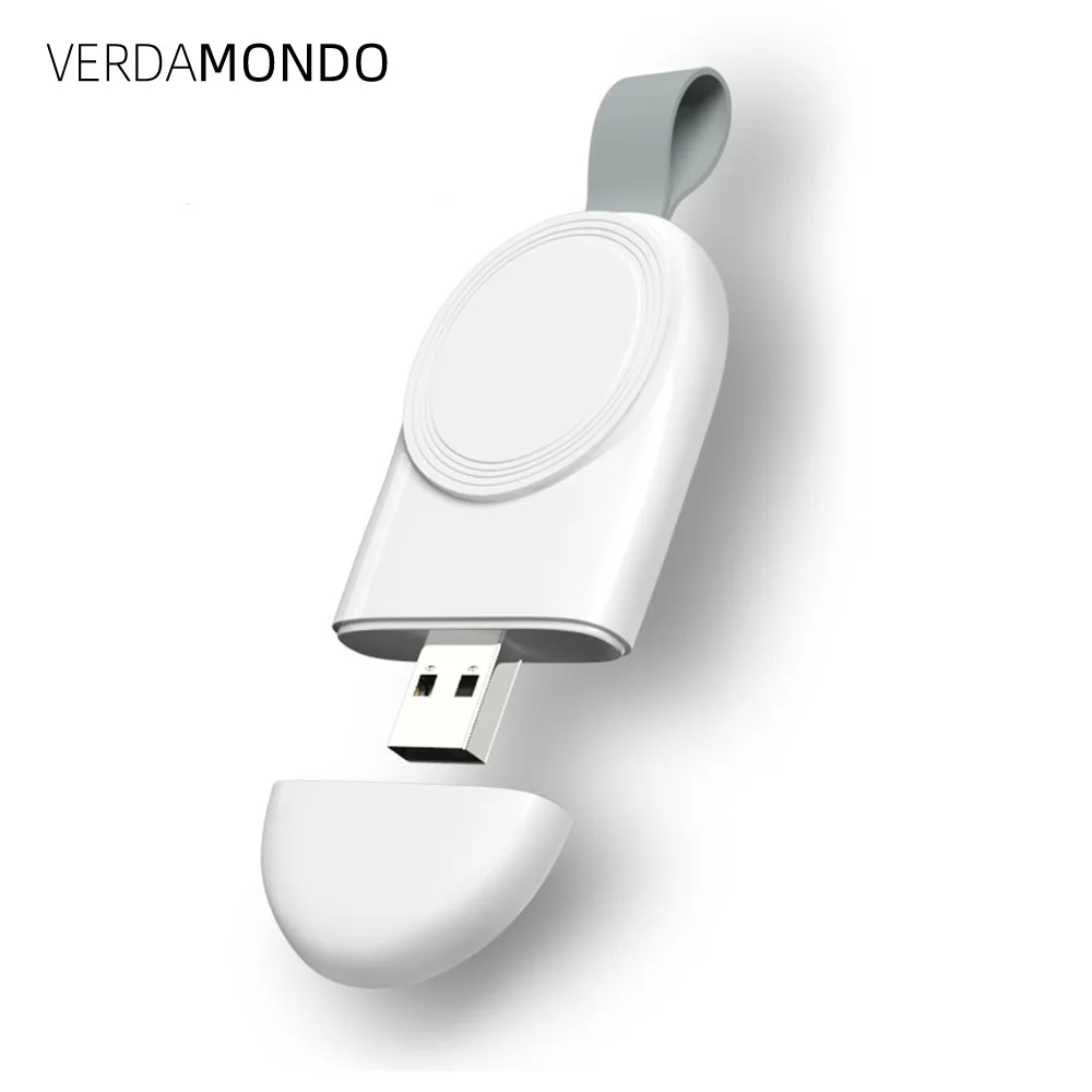 

Mini Portable Adapter for Apple iWatch 1 2 3 4 5 6 7 SE Dock Fast Charging Smart Watch Wireless Charger Base