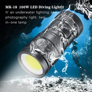 Image for Seafrogs 100meter LED Diving Torch 11000lumens Wit 