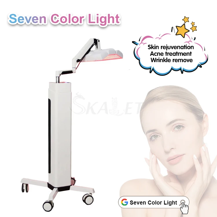 

7 Colors PDT Machine LED Light Therapy Facial Care Light Skin Whitening LED Mask